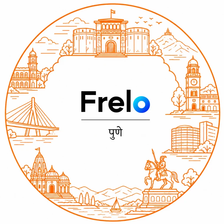 Frelo Pune chapter logo, the city drawn in line art around the Frelo mark